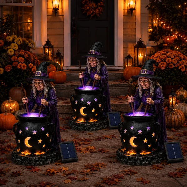 🎁Today 50% OFF🎁💀2PCS Halloween Soul Harvester Animated Garden Light